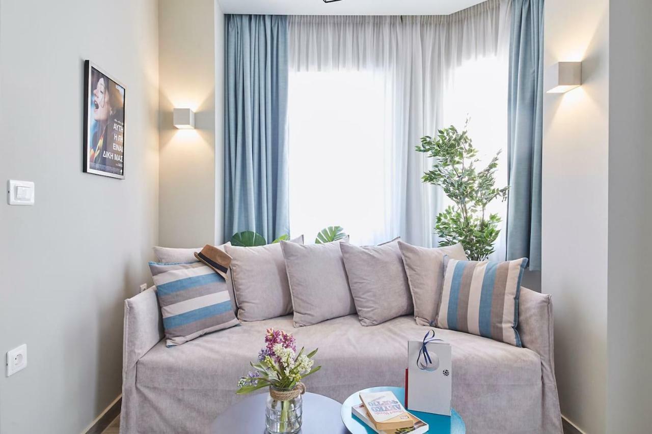Spacious Suite W. Huge Balcony + Acropolis View Atény Exteriér fotografie